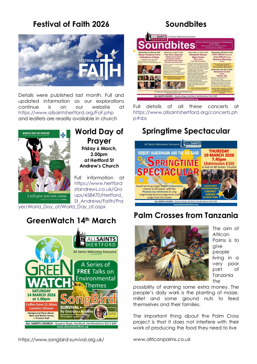 Edition for Lent 2026