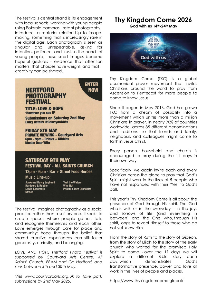 Edition for May 2026