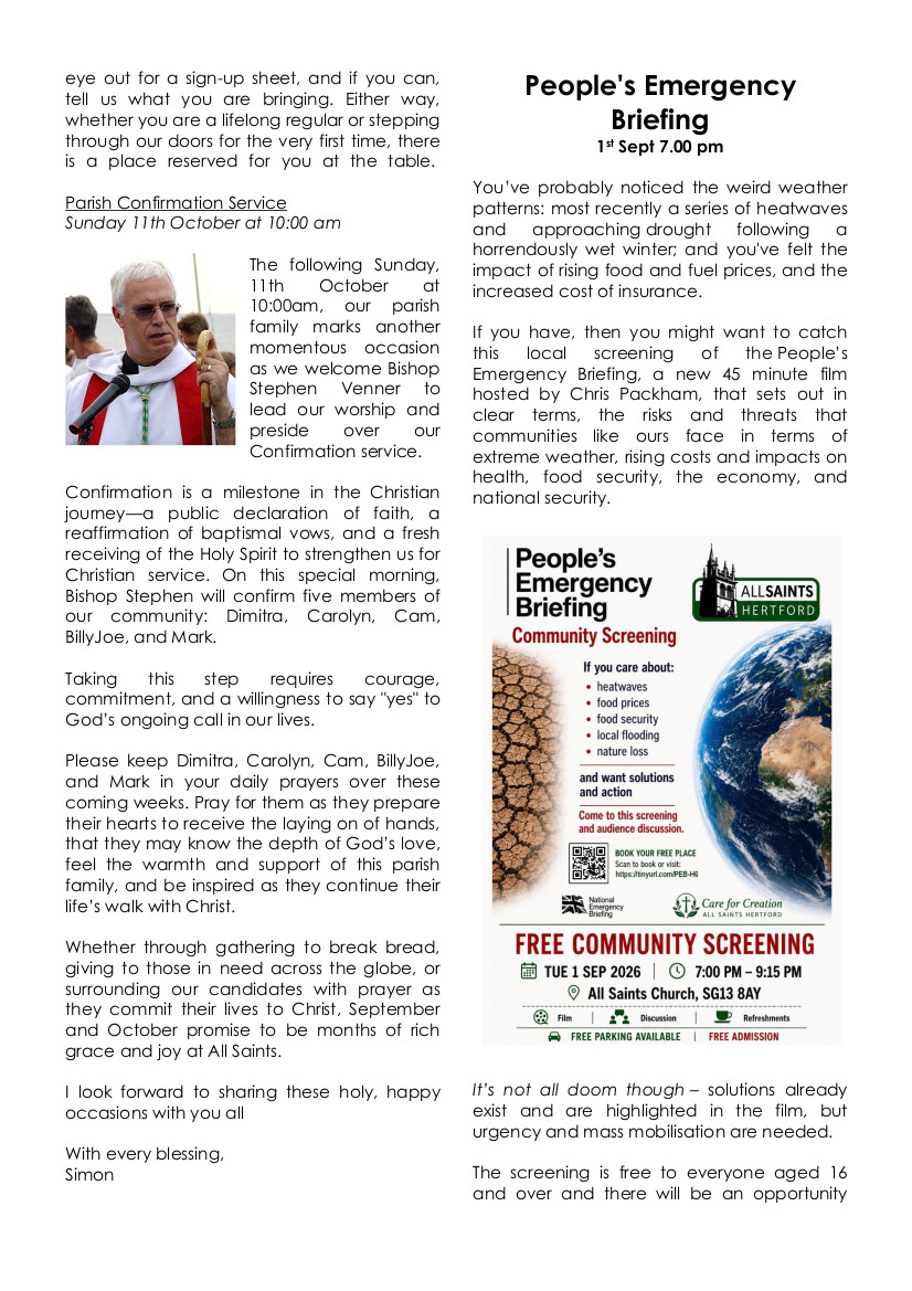 Edition for September 2026
