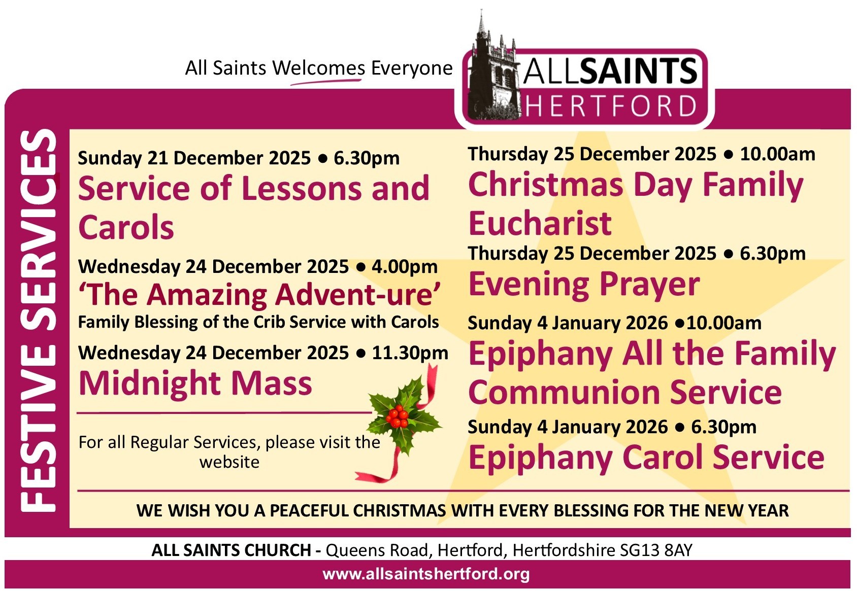 Christmas Services