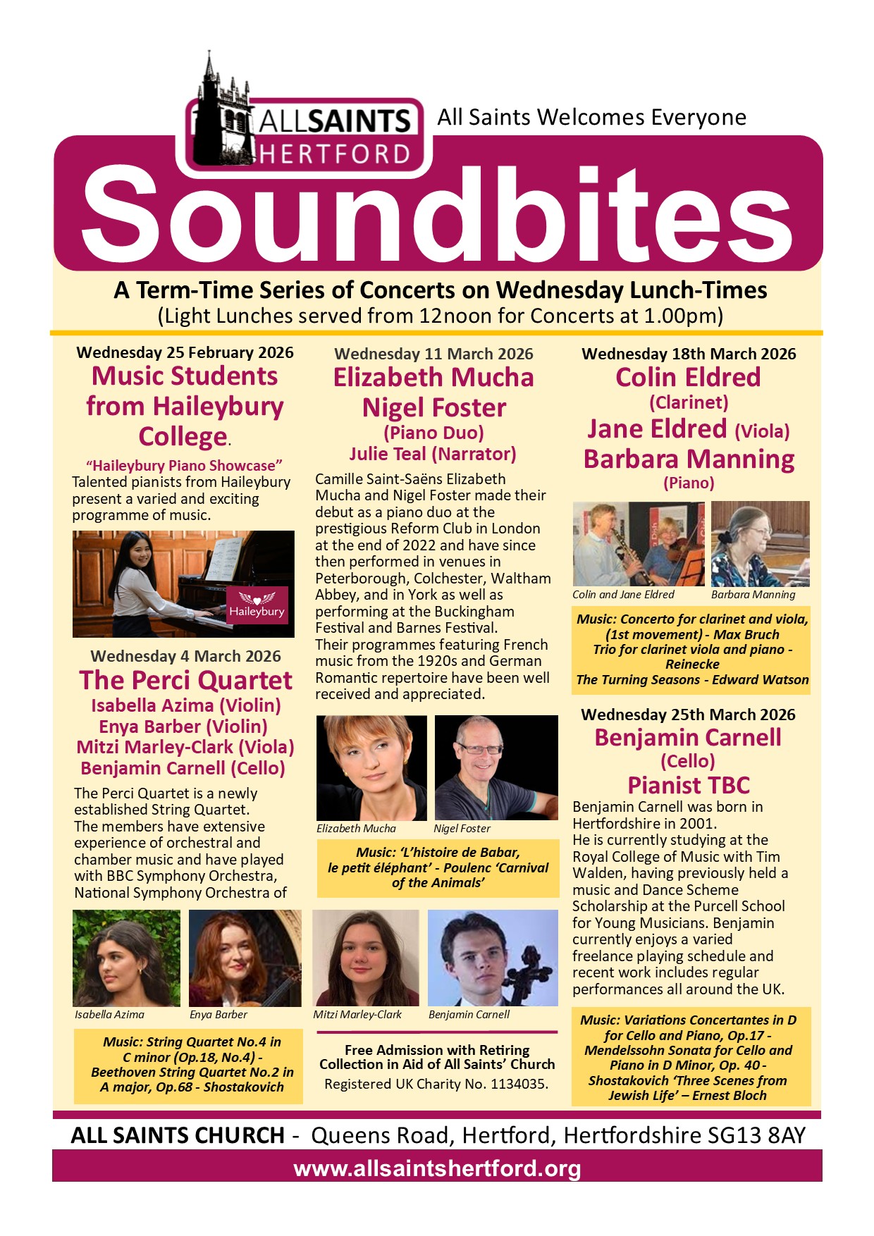Feb/Mar 26 Soundbites Poster
