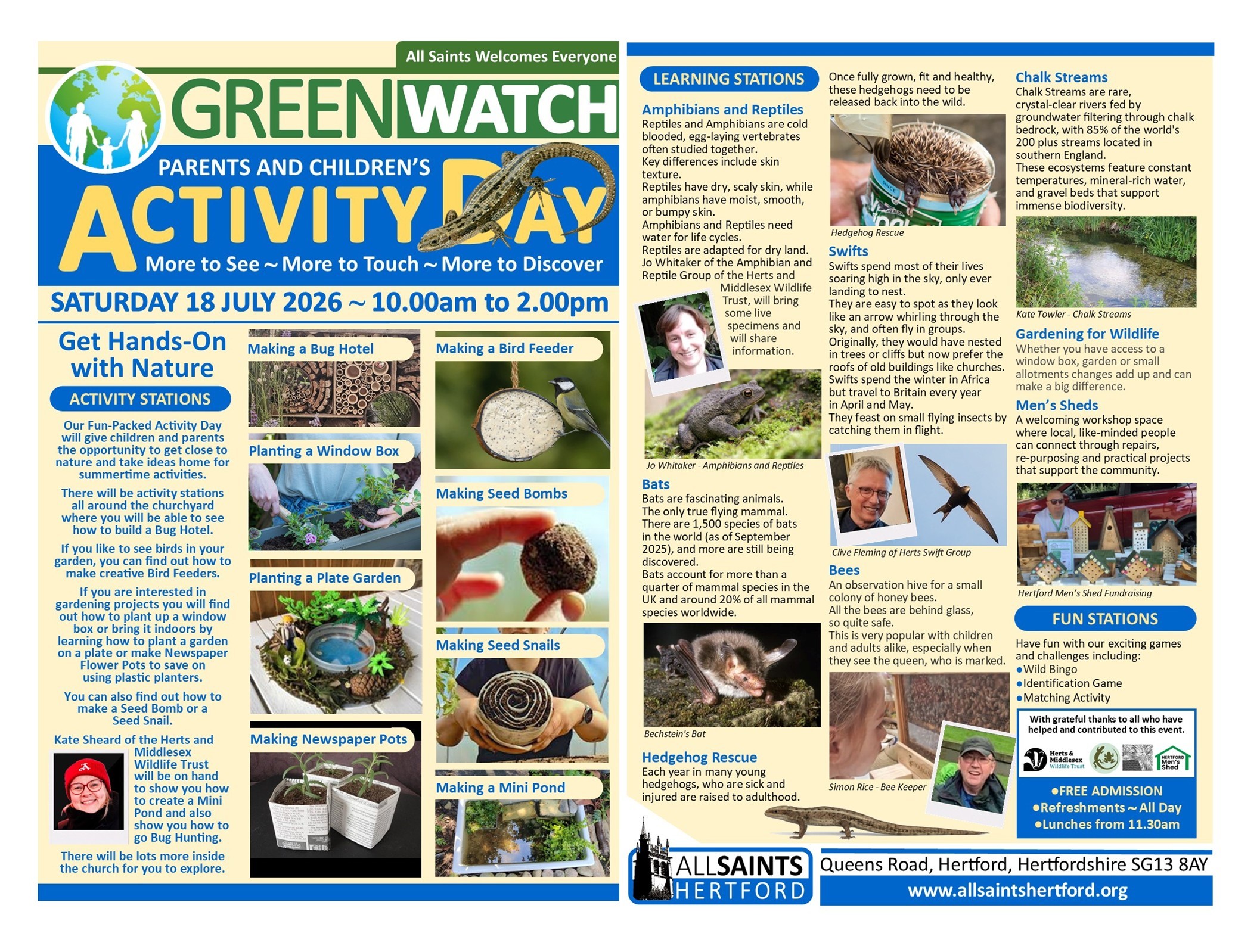 Link to Green Watch Activity Day