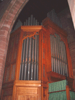 Picture of the organ case>